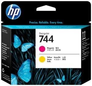 CABEZAL INKJET HP F9J87A Nº744 DESINGJET MAGENTA y AMARILLO