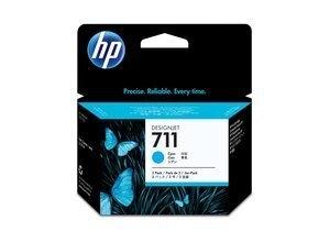 CARTUCHO INKJET HP CZ134A Nº711x3 DESINGNJET T120/T520 CIAN 29 ML. PACK DE 3