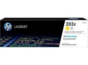 TONER HP Nº 203X CF542X LASERJET PRO M254DW/M254NW/MFP M280NW/M281FDN/M281fDW AMARILLO 2.500 PÁG.
