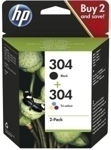 CARTUCHO HP 3JB05AE Nº304 NEGRO+COLOR PAC /3JB05AE