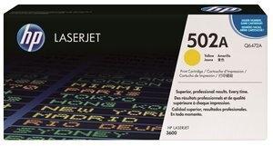 TONER HP Nº 502A Q6472A LASERJET COLOR 3600 AMARILLO 4.000 PÁG.
