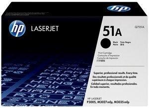 TONER HP Nº 51A Q7551A LASERJET 3027/3035/3005 NEGRO 6.500 PÁG.