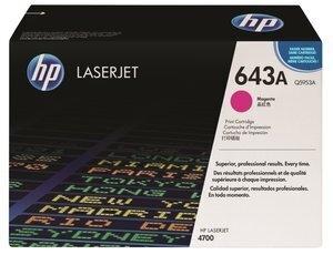 TONER HP Nº 643A Q5953A LASERJET COLOR 4700 MAGENTA 10.000 PÁG.