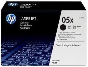 TONER HP Nº 05X CE505X LASERJET P2055D/2055DN/2050D/2050 NEGRO 6.500 PÁG.