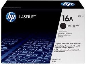 TONER HP Nº 16A Q7516A LASERJET 5200 NEGRO 12.000 PÁG.