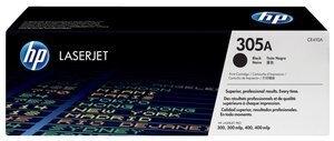 TONER HP Nº 305A CE410A LASERJET COLOR PRO 300/400, M351/451/375/475 NEGRO 2.200 PÁG.