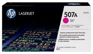 TONER HP Nº 507A CE403A LASERJET ENTERPRISE M551N MAGENTA 6.000 PÁG.