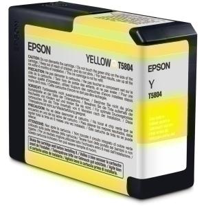 CARTUCHO EPSON T580400 STYLUS PRO 3800/3880 AMARILLO 80ML /T580400