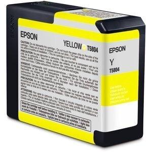 CARTUCHO INKJET EPSON T580400 STYLUS PRO 3800/3880 AMARILLO 80ML