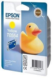 CARTUCHO INKJET EPSON T055440 STYLUS PHOTO RX245/420/425/520 R240 AMARILLO