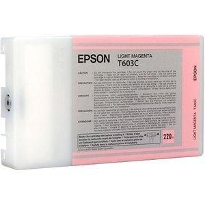 CARTUCHO INKJET EPSON T603C00 STYLUS PRO 7800/7880/9800/9880 MAGENTA CLARO 220ML