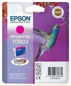 CARTUCHO INKJET EPSON T080340 STYLUS PHOTO R265/285/360 RX560/585/685 MAGENTA