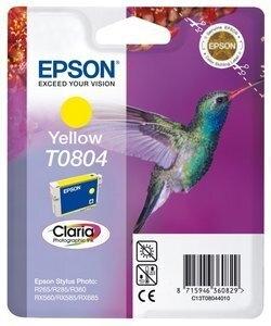 CARTUCHO INKJET EPSON T080440 STYLUS PHOTO R265/285/360 RX560/585/685 AMARILLO