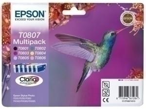 CARTUCHO EPSON T080740 R2X5/360 MULTIPACK /T080740