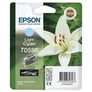 CARTUCHO INKJET EPSON T059540 STYLUS PHOTO R2400 CIAN CLARO