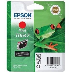 CARTUCHO INKJET EPSON T054740 STYLUS PHOTO R800/1800 ROJO 400 PÁG.
