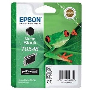CARTUCHO INKJET EPSON T054840 STYLUS PHOTO R800/1800 NEGRO 400 PÁG.