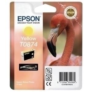 CARTUCHO EPSON T087440 STYLUS R1900 AMARILLO /T087440