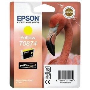 CARTUCHO INKJET EPSON T087440 STYLUS PHOTO R1900 AMARILLO