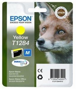 CARTUCHO INKJET EPSON T128440 STYLUS S22 SX125/420W/425W OFFICE BX305F/305FW AMARILLO