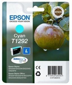 CARTUCHO INKJET EPSON T129240 STYLUS SX420W/425W/525WD/620FW  STYLUS OFFICE BX305/320FW/525WD/625FWD CIAN