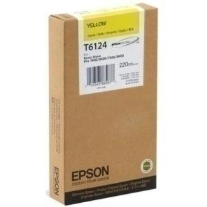 CARTUCHO EPSON T612400 AMARILLO 220ML. /T612400