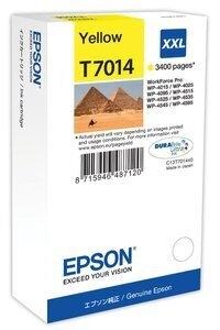 CARTUCHO INKJET EPSON T701440 WORKFORCE PRO WP4000/WP4500/4525DNF/4015DN AMARILLO XXL
