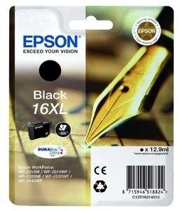CARTUCHO INKJET EPSON T163140 Nº16XL WF-2010W/2510WF/2520NF/2530WF/2540WF NEGRO 12,9 ml