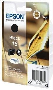 CARTUCHO INKJET EPSON T162140 Nº16 WF-2010W/2510WF/2520NF/2530WF/2540WF NEGRO 5,4 ml