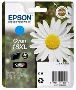 CARTUCHO INKJET EPSON T181240 18XL EXPRESSION HOME XP-102/205/305/405 CIAN 6,6 ml