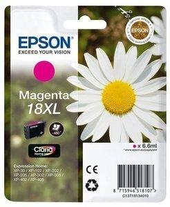 CARTUCHO INKJET EPSON T181340 18XL EXPRESSION HOME XP-102/205/305/405 MAGENTA 6,6 ml