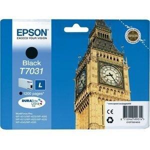 CARTUCHO INKJET EPSON T703140 WORKFORCE PRO WP- 4000/4500/4545DTWF/4525DNF/4015DN/4015DN NEGRO (1200 PAGINAS)