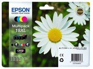 CARTUCHO INKJET EPSON T181640 18XL EXPRESSION HOME XP- 102 205 305 405 MULTIPACK 31.3 ML