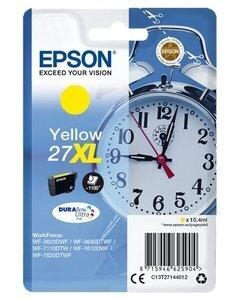 CARTUCHO INKJET EPSON T271440 Nº27XL WORKFORCE WF-3620DWF/3620DWF/3640DTWF/7110DTW/7610DWF/7620DTWF AMARILLO 10,4ML