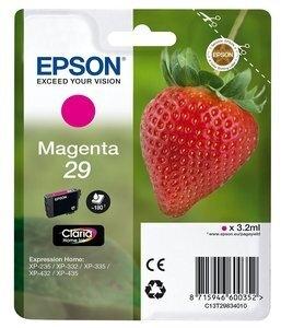 CARTUCHO INKJET EPSON T298340 Nº29 EXPRESSION HOME XP-235/XP-332/XP-335/XP-432/XP-435 MAGENTA 3.2ML