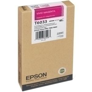 CARTUCHO EPSON T603300 MAGENTA VIVIDO /T603300