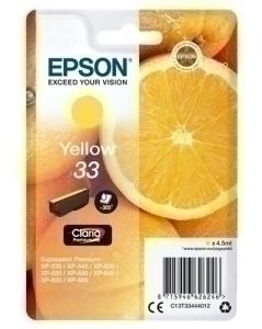 CARTUCHO EPSON T334440 Nº33 AMARILLO /T334440