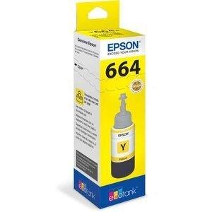 CARTUCHO INKJET EPSON T664440 ECOTANK L355/L555/ET-2500/2550/4500 AMARILLO 70ML