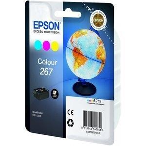 CARTUCHO INKJET EPSON T267040 Nº267 WF-100W TRICOLOR 7ML