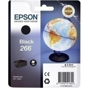 CARTUCHO EPSON T266140 Nº266 WF-100W NEGRO 6ML /T266140