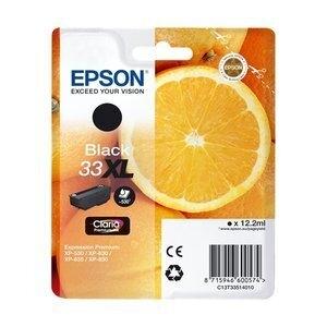 CARTUCHO INKJET EPSON T335140 Nº33XL XP-530/XP-540/XP-630/XP-635/XP-640/XP-645/XP-830/XP-900 NEGRO 12,2 ml