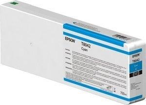 CARTUCHO INKJET EPSON T804200 ULTRACHROME HDX INK SUPERCOLOR SC-P6000/P7000/P7000V/P8000/P9000/P9000V CIAN 700ML