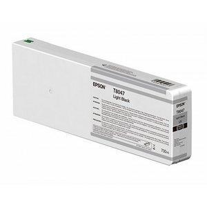 CARTUCHO INKJET EPSON T804700 ULTRACHROME HDX INK SUPERCOLOR SC-P6000/P7000/P7000V/P8000/P9000/P9000V GRIS 700ML