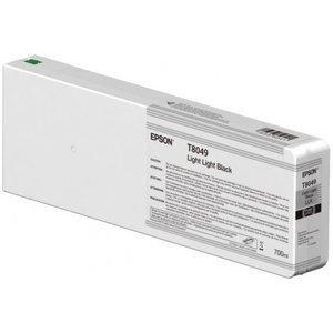CARTUCHO INKJET EPSON T804900 ULTRACHROME HDX INK SUPERCOLOR SC-P6000/P7000/P7000V/P8000/P9000/P9000V GRIS CLARO 700ML
