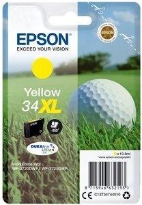 CARTUCHO INKJET EPSON T347440 Nº34XL WORKFORCE PRO WF-3720/3720DWF/3725DWF AMARILLO 10,8ML