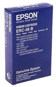 CINTA EPSON S015376 ERC-38BR BICOLOR NEGRO/ROJO TM-300A/300B/300C/300D/U200D/U210D/U300A/U300B/U300C/U300D/220/220/220D , SAMSUN