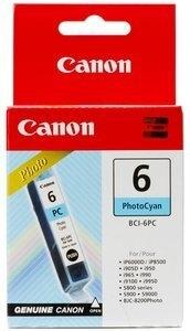 CARTUCHO INKJET CANON BCI-6PC BJ-S800/S820/S900, i990/99XX, PIXMA IP4000/iP5000/iP6000/iP8500/MP750/MP760/MP784 CIAN FOTO 280 PÁ