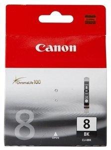 CARTUCHO INKJET CANON CLI8BK DEP.TINT.NEGRA IP4000/5000/6000 (0620B001AA)