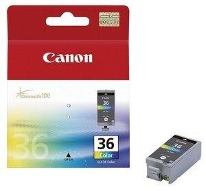 CARTUCHO INKJET CANON CLI-36CL PIXMA IP-100 COLOR (1511B001AA)