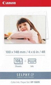 CARTUCHO INKJET CANON KP-108IN CP330/CP520/CP530/CP750/CP760/CP770/CP780/CP790/CP800/CP820/CP900/CP910 TRICOLOR 108 PAG. (3115B0